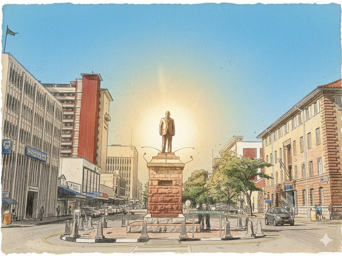 Bulawayo skyline illustration